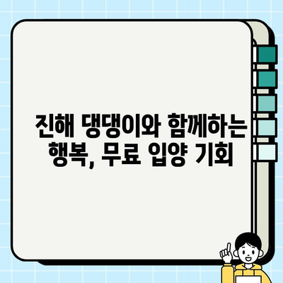 진해에서 만난 댕댕이, 행복한 동반자를 찾습니다! 무료 분양 | 진해, 강아지, 무료 분양, 입양