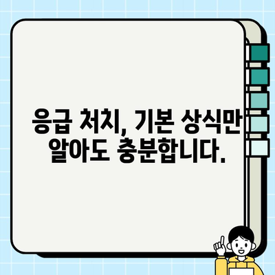 강아지 응급 상황, 당황하지 마세요! | 비상 상황 대처법과 응급 처치 가이드