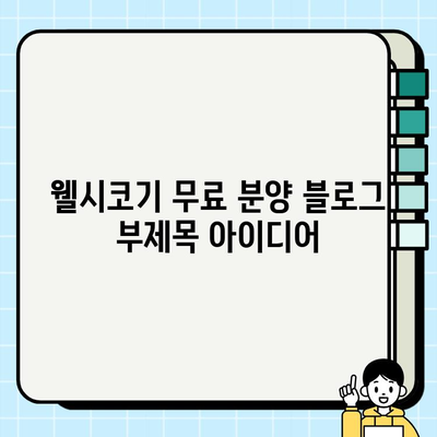 웰시코기 무료 분양| 사랑스러운 소형견, 웰시코기 입양하기 | 웰시코기 분양, 무료 분양, 소형견 입양