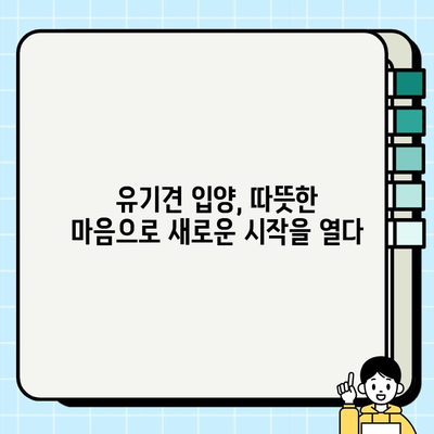 부산에서 무료 강아지 입양, 제가 겪은 특별한 경험 | 부산 강아지 입양, 무료 입양 후기, 유기견 입양