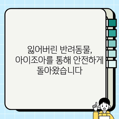 아이조아에서 안전하게 찾은 김포 반려견| 잃어버린 반려동물 찾기 성공 사례 | 김포, 유기견, 동물보호, 아이조아