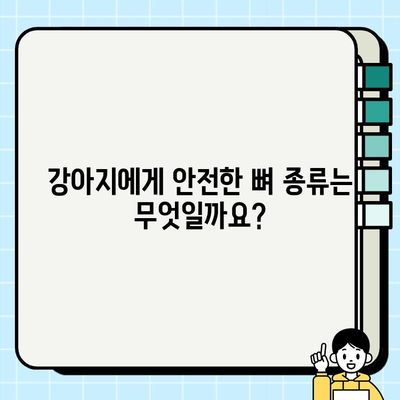 강아지 식단에 뼈 첨가하기| 안전하게 급여하는 방법 | 강아지 뼈, 뼈 간식, 안전한 뼈 종류, 주의 사항