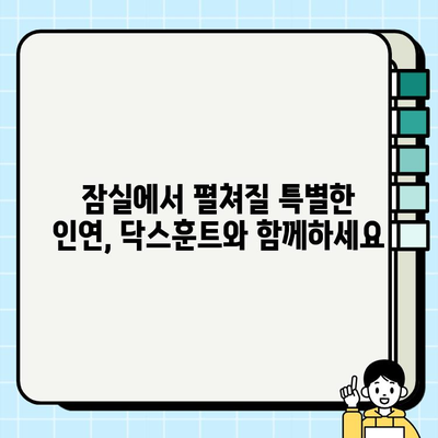 잠실에서 만난 닥스훈트, 따뜻한 새 가족을 찾습니다! | 무료 분양, 닥스훈트, 잠실, 입양